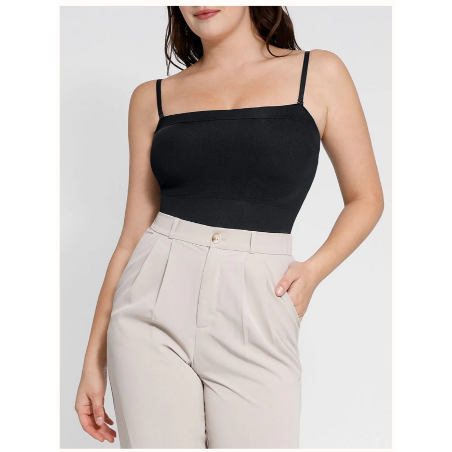 Body Senza Spalline - Nero